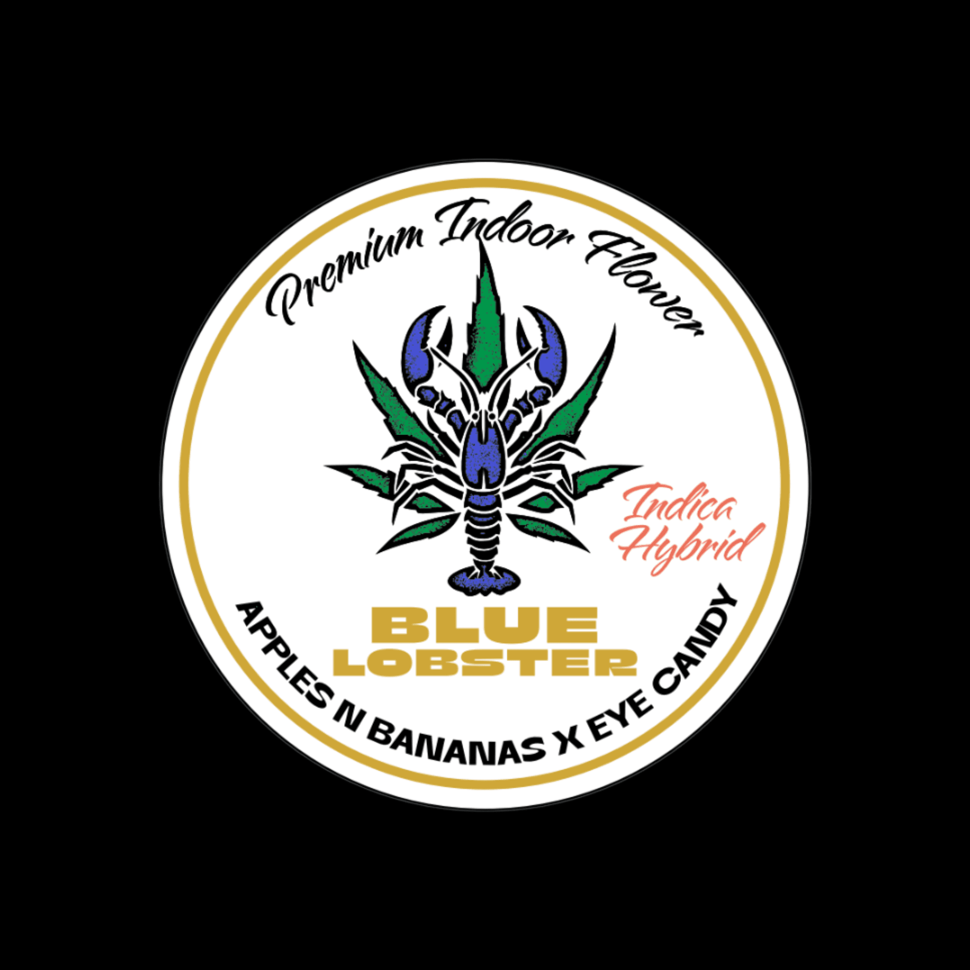 Blue Lobster label