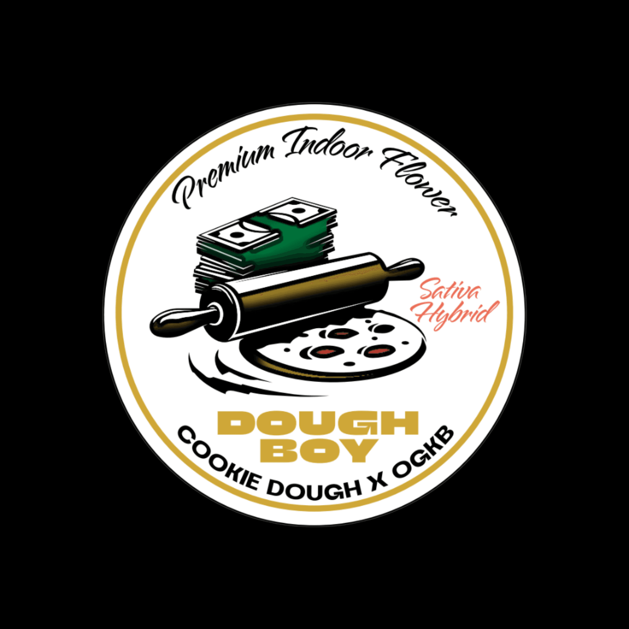 Dough Boy label