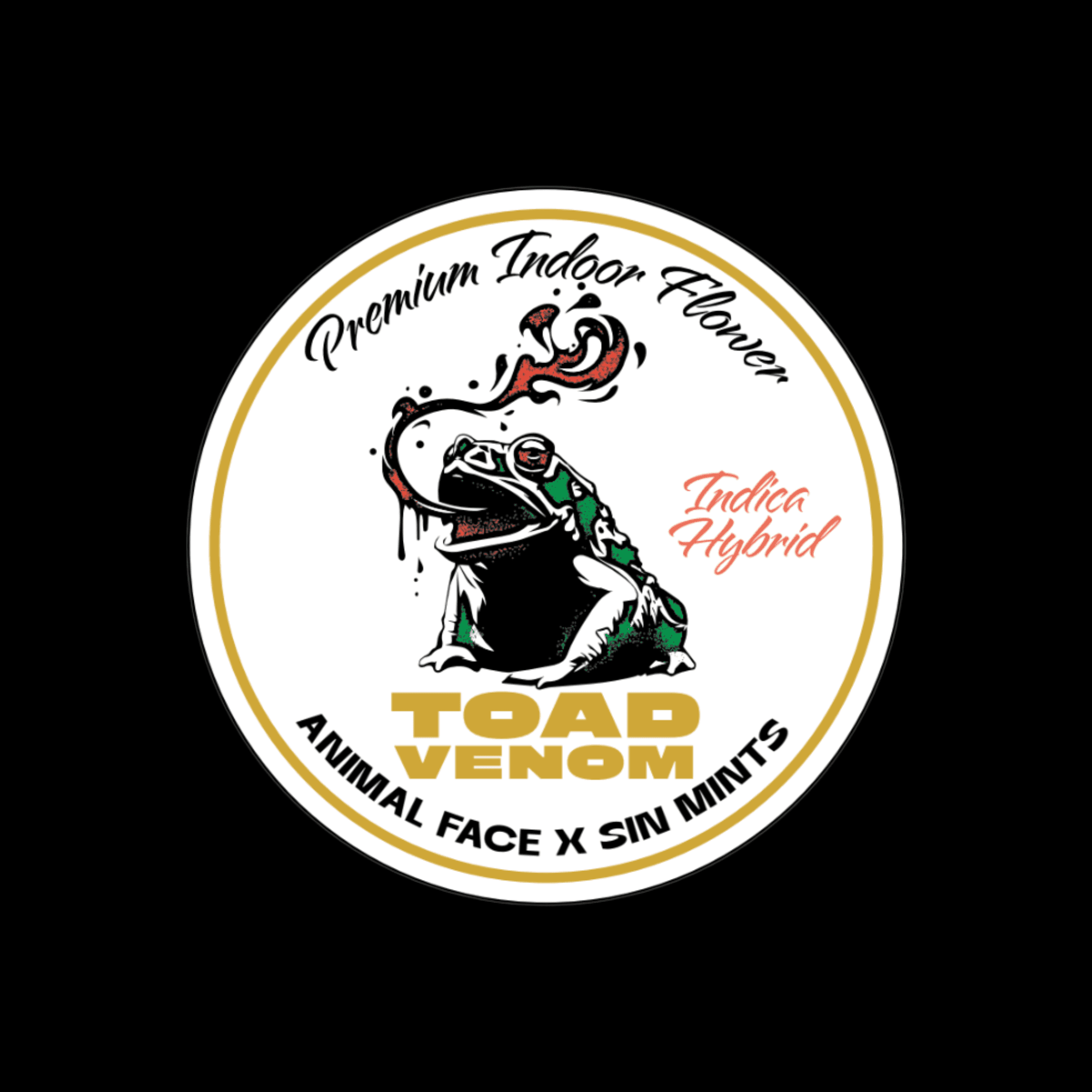 Toad Venom label